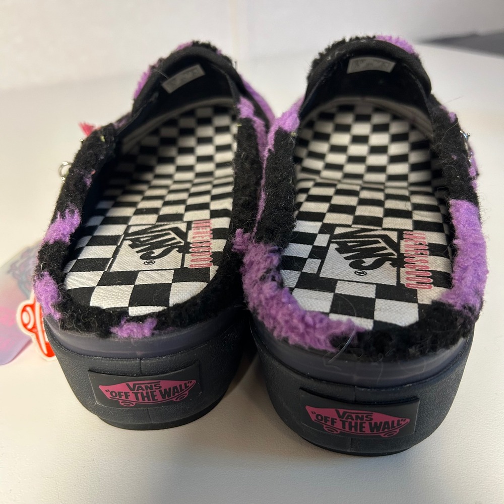 VANS x IreneIsGood Slip-On Women's Stacked Platform US W 7.5 M 6 camo cowprint - Picture 6 of 8